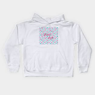 Floral love Kids Hoodie